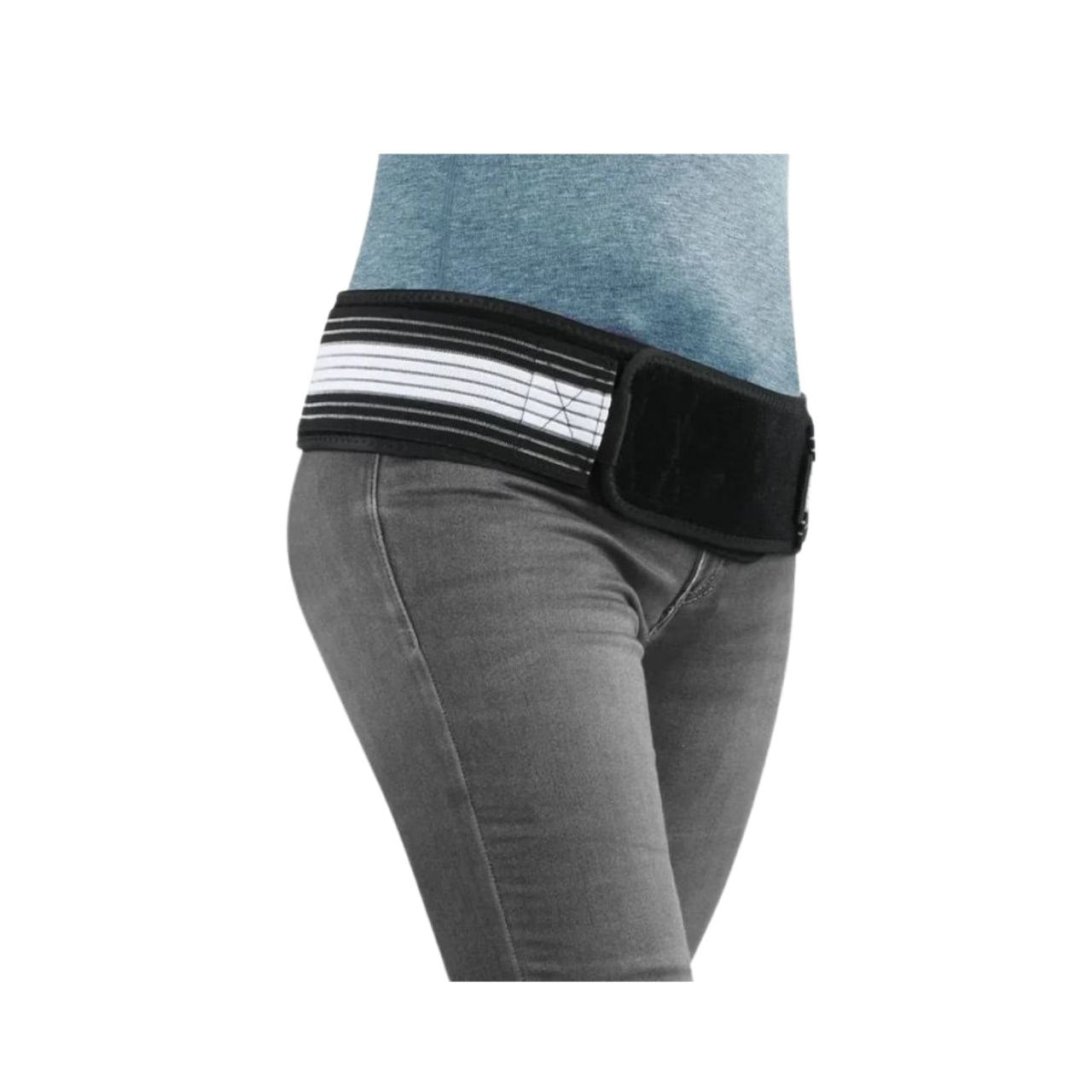 Ceinture de soutien pelvienne réglable en néoprène – Soulagement ciblé des douleurs de hanche, coccyx et dos